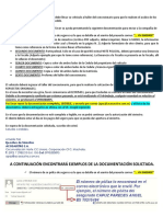 Documentacion Solicitada en Siniestro PDF