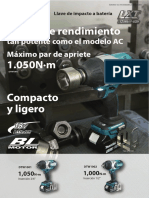 FOLLETO Makita Dtw1001 Dtw1002 Es