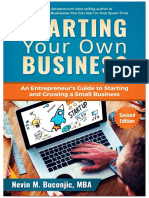 Starting Your Own Business by Nevin Buconjic PDF