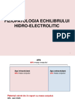 Deregl.hidro-electrolitice