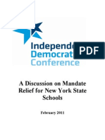 IDC School Mandate Relief Report