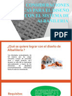 Consideraciones Basicas para El Diseño Con El Sistema de Albañileria1