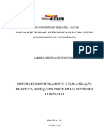 Sistema de monitoramento e climatização de estufa doméstica