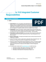 Eclipse 11 To 15.6 Integrated Customer Responsibilities
