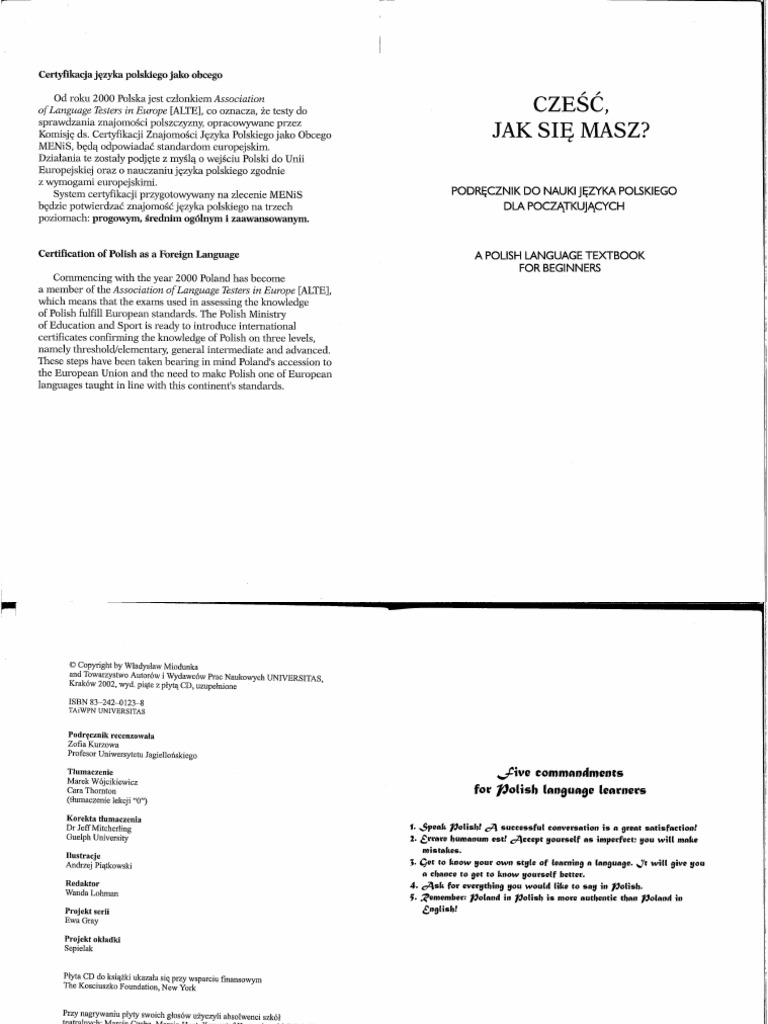 Jak Sie Masz Pdf