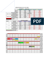 Horario Semana Del 8 Al 12 de Junio