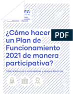 Como Hacer Plan Funcionamiento Participativo 2021 - Ok