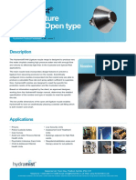 Anti-Ligature Nozzle - Open Type: Hydramist