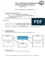 Margosatubig Pax High School /kindergarten, Inc: Teacher'S Learning Plan in Grade 10 Science