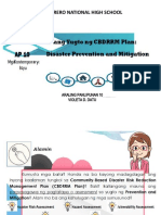 Disaster Prevention and Mitigation - G10 SDO