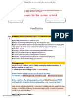 Paediatrics FULL - Plab 1 Keys and Notes - All You Need To Pass PLAB 1 Exam - Compressed