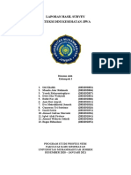 Format Laporan Survey Deteksi Dini (TUGAS KELOMPOK)