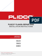 Plidco Flange+Repair Ring: Installation Instructions