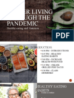 Better Living Through The Pandemic Healthy Eating Habits and Nutrition