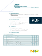 BFU580G: 1. Product Profile