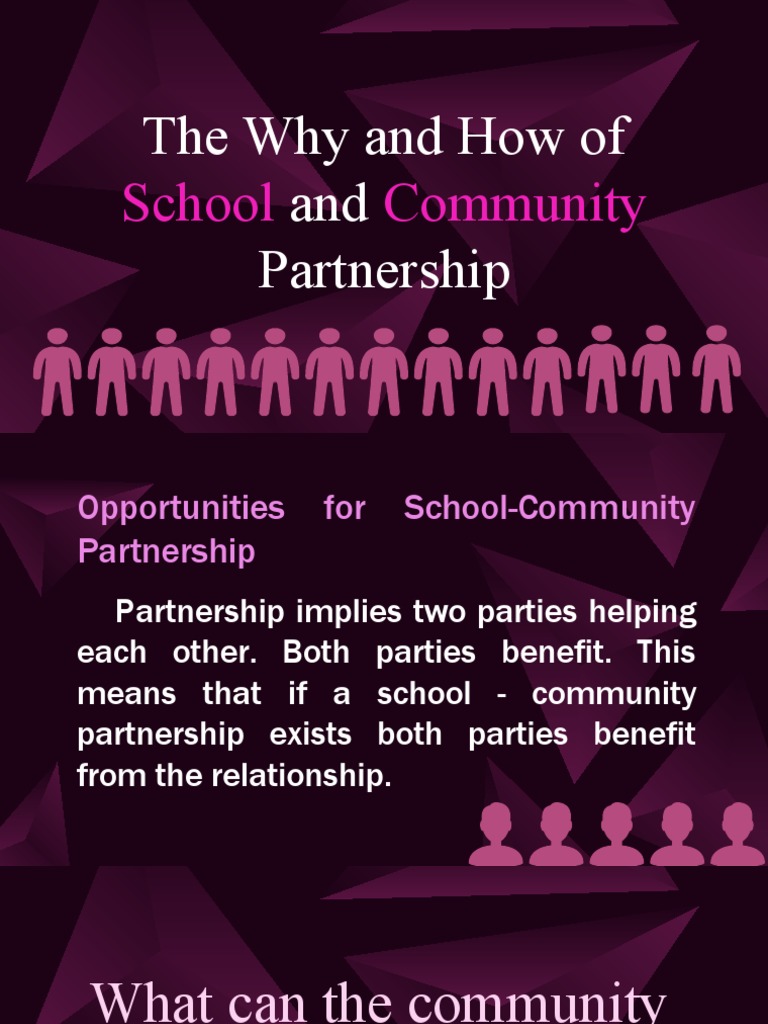 Chapter 6 - The Why and How of School and Community Partnership ...