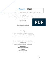 Segunda Entrega Efectos Politica Economica