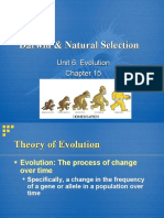 Darwin & Natural Selection Darwin & Natural Selection