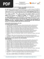 Contrato Educativo Colegio San Angelo 2021 | PDF | Bancos | Interés