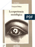 La Experiencia Sociológica PDF