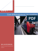 Cost and Management Accounting