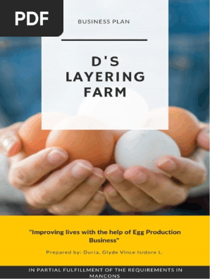 Layering Farm Business Plan