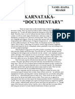 Wild Karnataka-"Documentary": Name:-Hafsa Shaikh