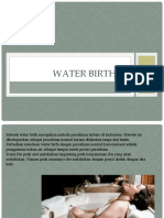 WATER BIRTH METODE