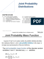 Joint Probability Distributions: Chapter Outline