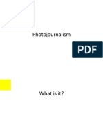 Photojournalism For J453 - A Crash Course