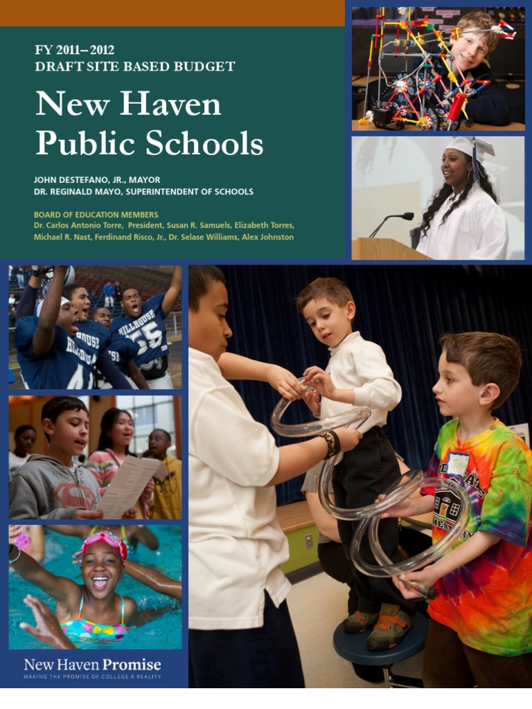 New Haven 2011-12sitebasedbudgetbinder | PDF | Budget | American Recovery  And Reinvestment Act Of 2009