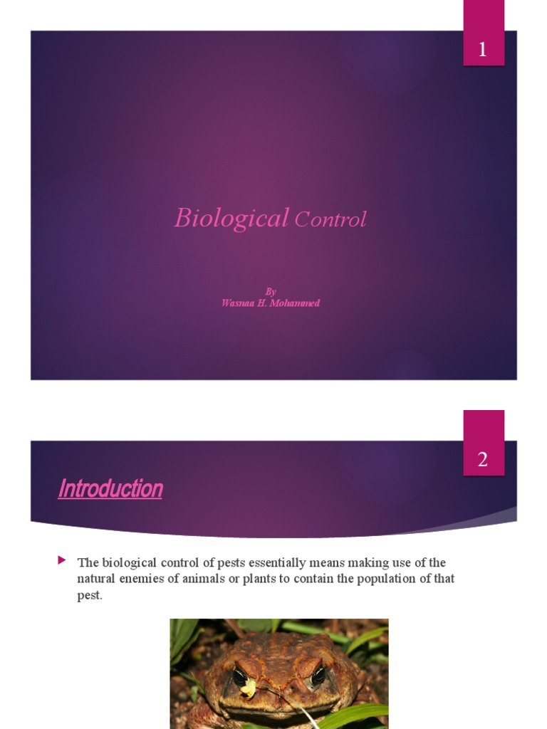 1 - Introduction | PDF | Biological Pest Control | Pesticide