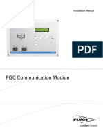 FGC Communication Module. Installation Manual