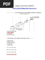 MCQ On Data Mining With Answers Set-1