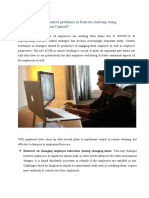 How To Overcome Control Problems in Remote Working Using Effective Management Control