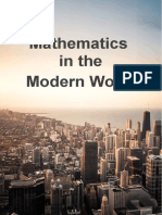 1 Mathematics in The Modern World