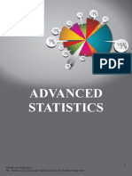 1 Advanced Statistics