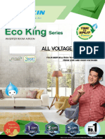 Daikin Eco King Wall Mounted Brochure