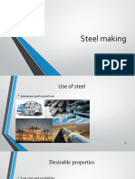Steel Making Processes and Refining Reactions