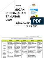 SOW ENGLISH YEAR 3 2021 by RozayusAcademy