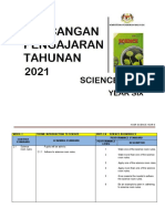 RPT Science Year 6 (DLP) 2021 by Rozayus Academy