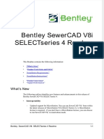 Bentley Sewercad V8I Selectseries 4 Readme: What'S New