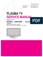 Plasma TV: Service Manual