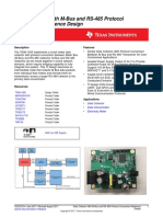 Data Collector With M-Bus and RS-485 Protocol Conversion Reference Design