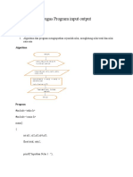 Tugas Program Input Output