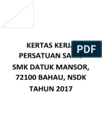 Kertas Kerja Persatuan Sains