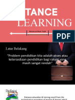 Materi Distance Learning