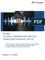 Nordea A Uniform Heartbeat With Help From Scaled Agile Framework and IJI