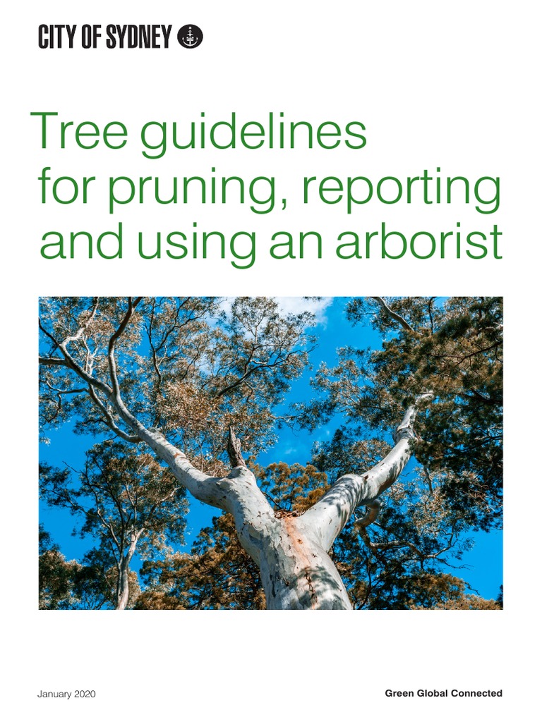 Arborist Guidelines for Tree Management | PDF | Pruning | Trees