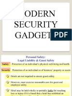 Modern Security Gadgets